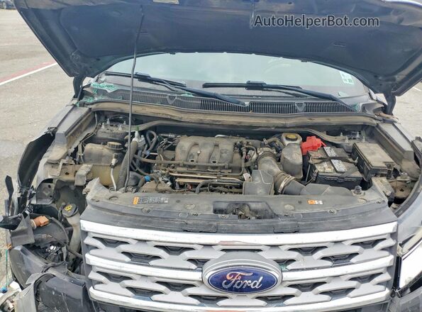 1FM5K8F88KGA10941 2019 FORD FORD EXPLORER Черный Вид подкапотного пространства