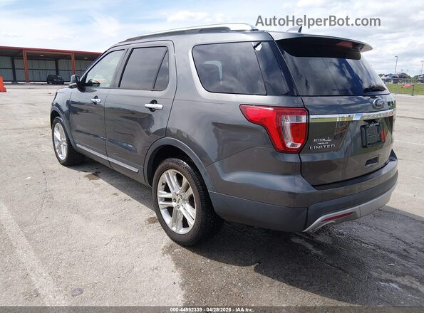 1FM5K8F8XHGC84716 2017 FORD FORD EXPLORER Gray Հետևի ձախ