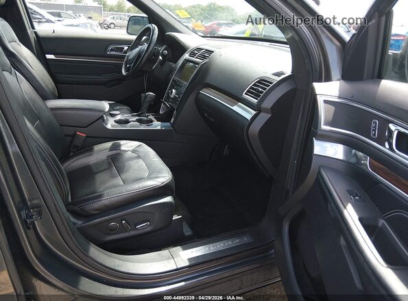 1FM5K8F8XHGC84716 2017 FORD FORD EXPLORER Gray Սալոնի դիմացի տեսք