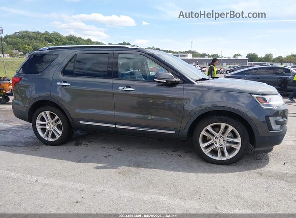 1FM5K8F8XHGC84716 2017 FORD FORD EXPLORER Gray Սալոնի հետևի տեսք