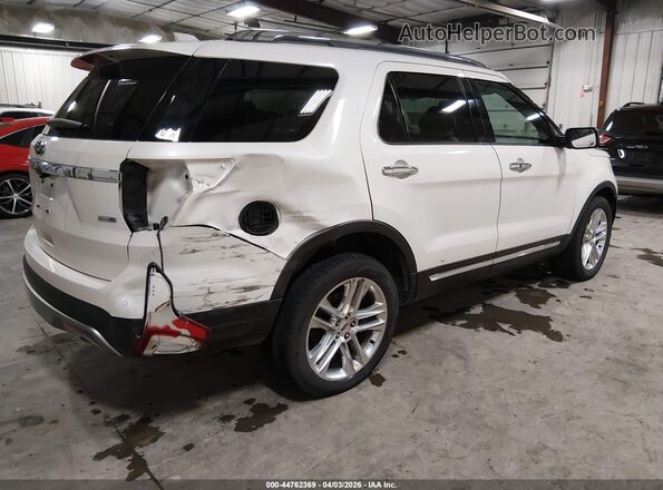 1FM5K8FH4HGD99019 2017 FORD FORD EXPLORER White უკანა მარჯვენა