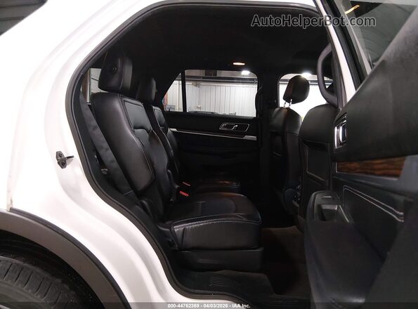 1FM5K8FH4HGD99019 2017 FORD FORD EXPLORER White VIN კოდის სტიკერის ხედი