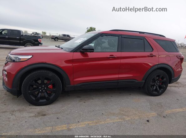 1FM5K8GC4LGC90362 2020 FORD FORD EXPLORER Red Панорамний вид салону 360°