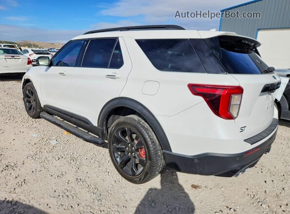 1FM5K8GC4MGC47528 2021 FORD FORD EXPLORER Белый Задняя левая четверть
