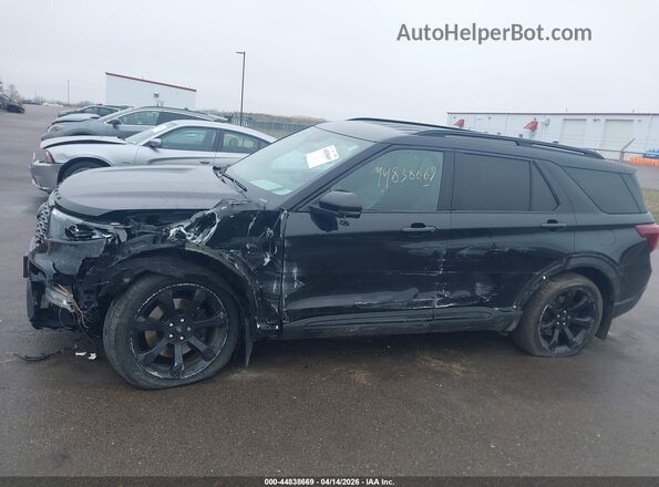 1FM5K8GC7LGA03905 2020 FORD FORD EXPLORER Black Vista frontal