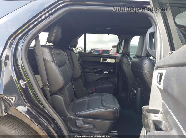 1FM5K8GC9MGC37156 2021 FORD FORD EXPLORER Black Vista de la etiqueta del VIN