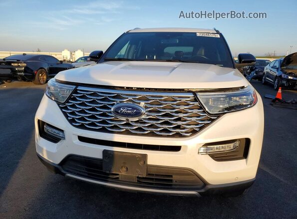 1FM5K8HC7LGA17334 2020 FORD FORD EXPLORER White Front view