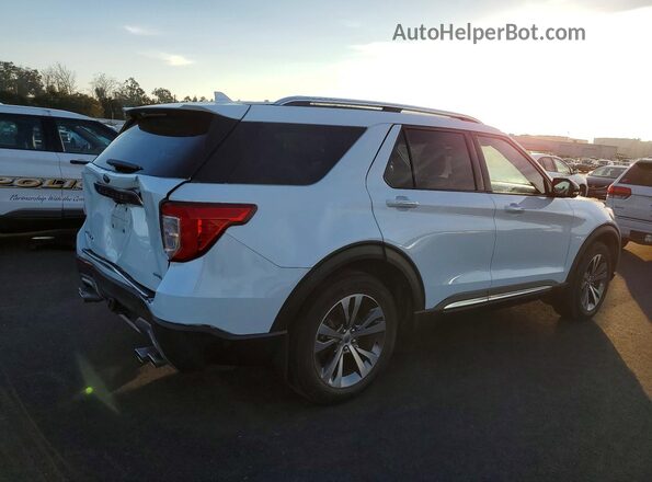 1FM5K8HC7LGA17334 2020 FORD FORD EXPLORER White Rear right
