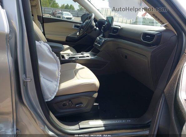 1FM5K8HC7LGC40991 2020 FORD FORD EXPLORER Silver Vista interior delantera