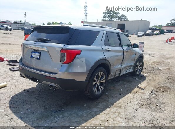 1FM5K8HC7LGC40991 2020 FORD FORD EXPLORER Silver Trasero derecho