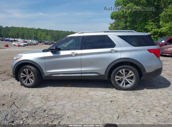 1FM5K8HC7LGC40991 2020 FORD FORD EXPLORER Silver Vista interior de 360 grados