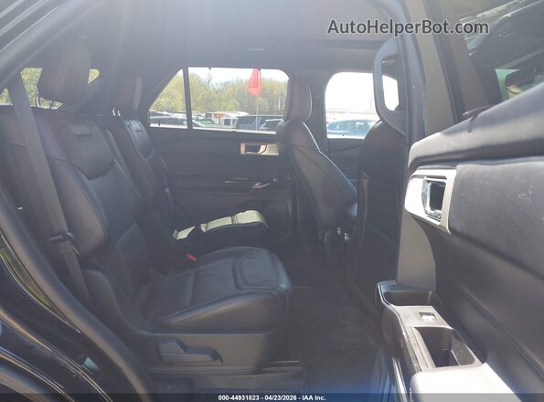 1FM5K8HC7RGA17469 2024 FORD FORD EXPLORER Black Vista de la etiqueta del VIN