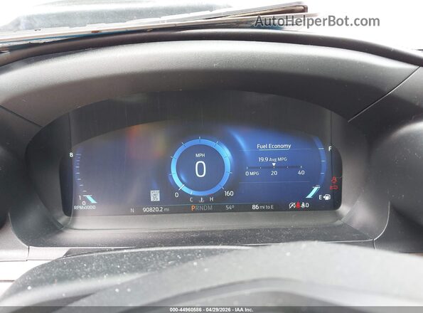 1FM5K8HC9LGA59617 2020 FORD FORD EXPLORER Red Հետևի նստատեղերի տեսք