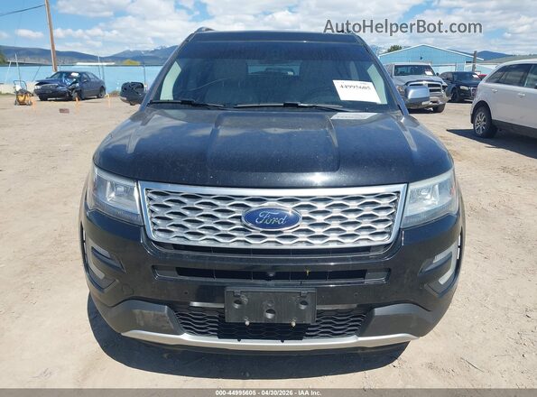 1FM5K8HT1GGA76711 2016 FORD FORD EXPLORER Black Սարքավորումների վահանակի տեսք