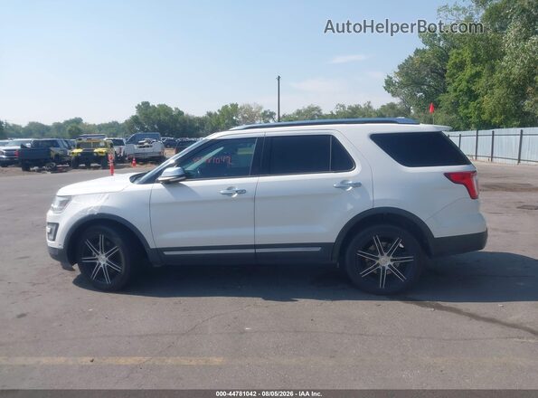 1FM5K8HT7HGC05830 2017 FORD FORD EXPLORER Белый Панорамный вид салона 360°
