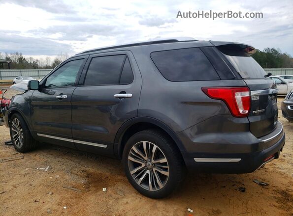 1FM5K8HT7JGA18111 2018 FORD FORD EXPLORER Gray Trasero izquierdo