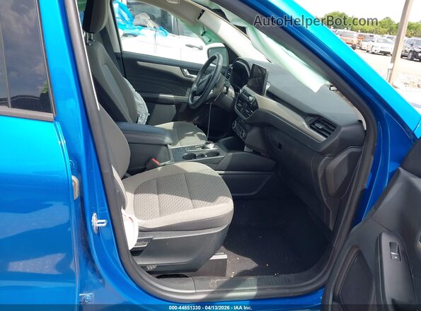 1FMCU0BZ1MUB04620 2021 FORD ESCAPE Blue Widok wnętrza z przodu