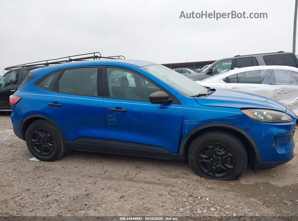 1FMCU0F69LUB98664 2020 FORD ESCAPE Blue Вид задньої частини салону
