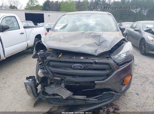 1FMCU0F71KUA29682 2019 FORD ESCAPE Gray Vista del cuadro de instrumentos