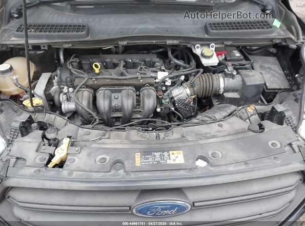 1FMCU0F72HUE14404 2017 FORD ESCAPE Black Rear view