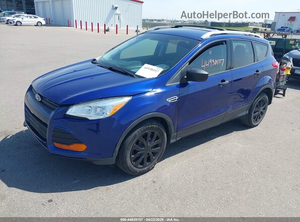 1FMCU0F74GUB54151 2016 FORD ESCAPE Blue Vista tres cuartos delantera izquierda