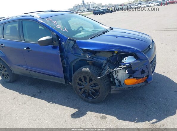 1FMCU0F74GUB54151 2016 FORD ESCAPE Blue Vista frontal