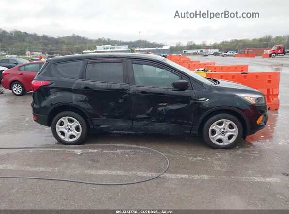 1FMCU0F76KUC45852 2019 FORD ESCAPE Black Вид задньої частини салону