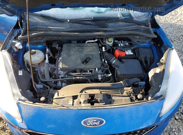 1FMCU0G63LUB70616 2020 FORD ESCAPE Blue ძრავის განყოფილების ხედი