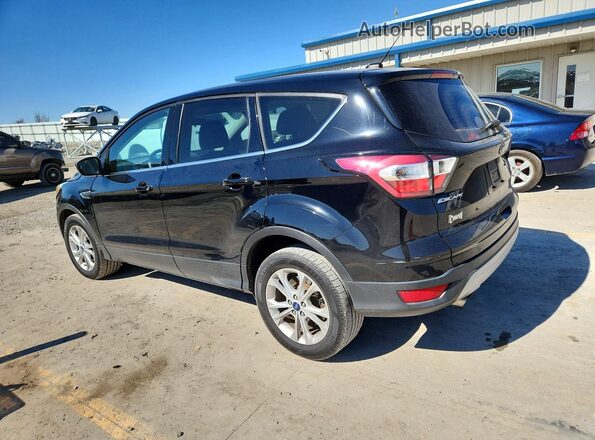 1FMCU0GD0HUB98766 2017 FORD ESCAPE Black Tył lewy