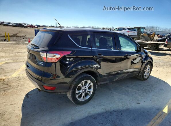 1FMCU0GD0HUB98766 2017 FORD ESCAPE Black Tył prawy