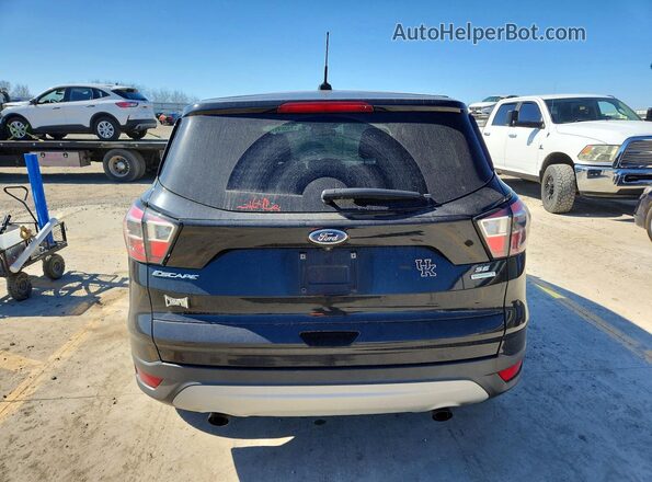 1FMCU0GD0HUB98766 2017 FORD ESCAPE Black Widok z tyłu