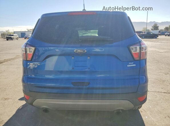1FMCU0GD0HUC55662 2017 FORD ESCAPE Blue Widok z tyłu