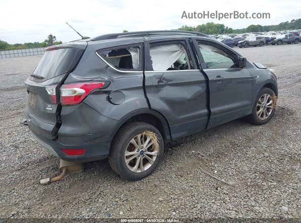 1FMCU0GD0HUE32971 2017 FORD ESCAPE Gray Trasero derecho