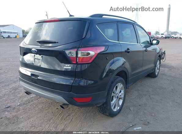 1FMCU0GD1HUB77389 2017 FORD ESCAPE Black Задня права чверть