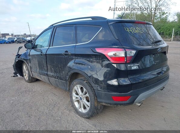 1FMCU0GD1HUB77389 2017 FORD ESCAPE Black Задня ліва чверть