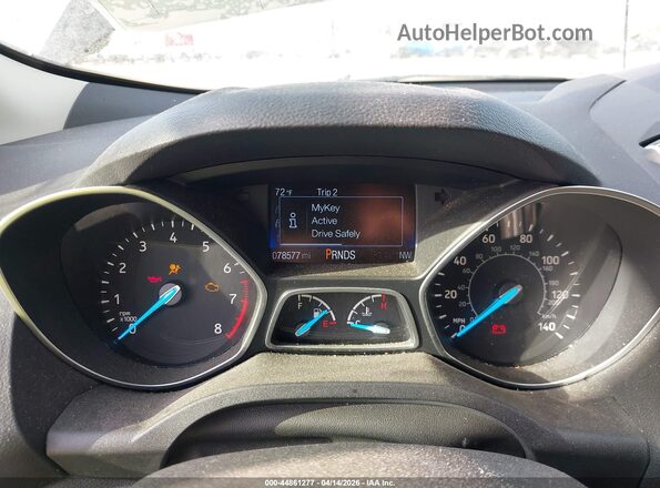 1FMCU0GD1HUB77389 2017 FORD ESCAPE Black Вид задніх сидінь