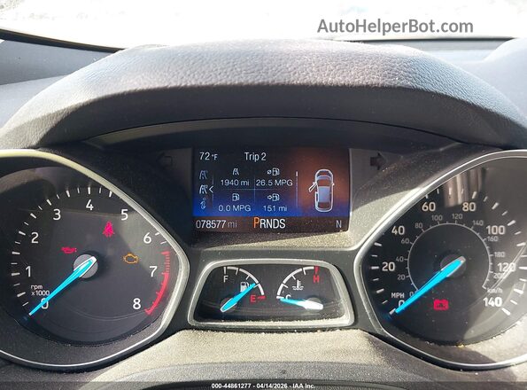 1FMCU0GD1HUB77389 2017 FORD ESCAPE Black 