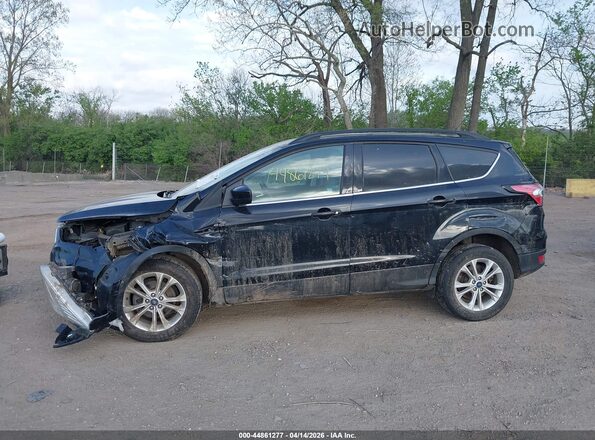 1FMCU0GD1HUB77389 2017 FORD ESCAPE Black Панорамний вид салону 360°