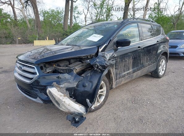 1FMCU0GD1HUB77389 2017 FORD ESCAPE Black Вид спереду