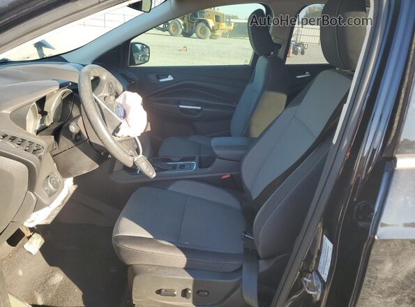 1FMCU0GD3KUB64859 2019 FORD ESCAPE Black Вид салону спереду