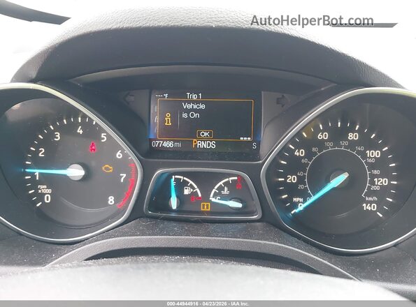 1FMCU0GD5KUB30227 2019 FORD ESCAPE Серый Вид задних сидений