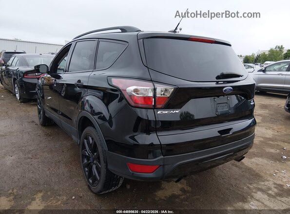 1FMCU0GD6JUB47813 2018 FORD ESCAPE Black Հետևի ձախ