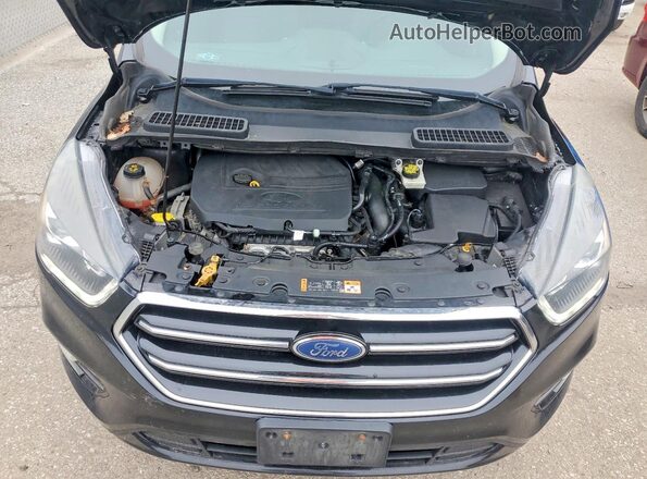1FMCU0GD6JUB56348 2018 FORD ESCAPE Black Շարժիչի բաժամունքի տեսք
