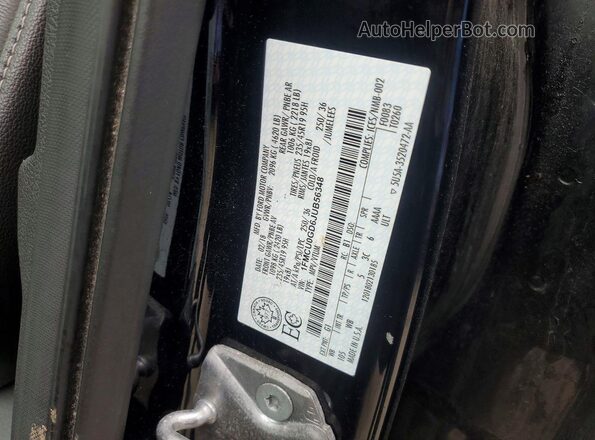 1FMCU0GD6JUB56348 2018 FORD ESCAPE Black VIN կոդի պիտակի տեսք