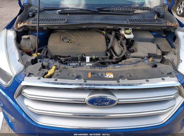 1FMCU0GD7HUB51833 2017 FORD ESCAPE Blue Vista trasera