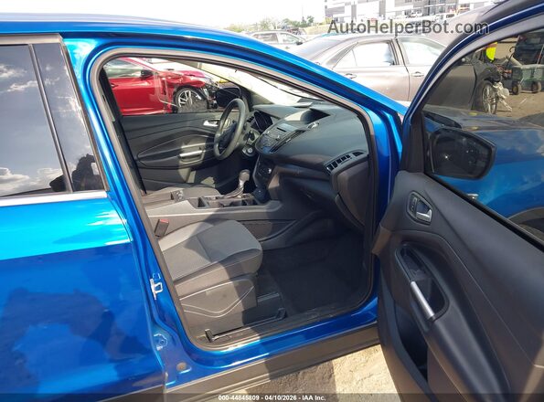 1FMCU0GD7HUB51833 2017 FORD ESCAPE Blue Vista interior delantera