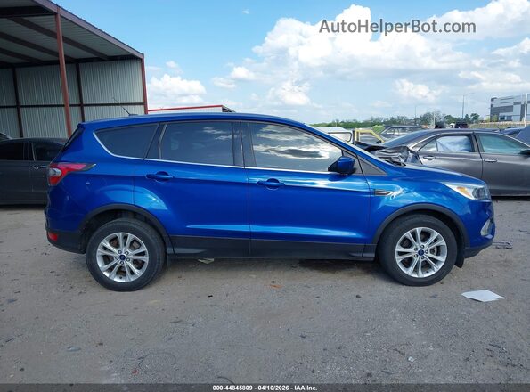 1FMCU0GD7HUB51833 2017 FORD ESCAPE Blue Vista interior trasera
