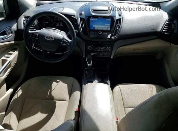 1FMCU0GD7JUB03352 2018 FORD ESCAPE White Առջևի վահանակի տեսք
