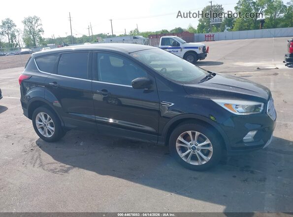 1FMCU0GD8KUA64983 2019 FORD ESCAPE Black Widok wnętrza z tyłu