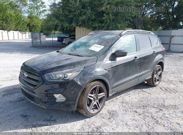 1FMCU0HDXKUB75355 2019 FORD ESCAPE Black Front left